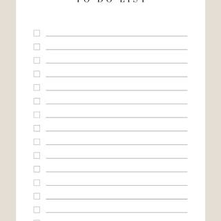 ToDo list wallpaper