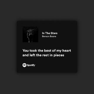 Benson Boone lyrics wallpaper