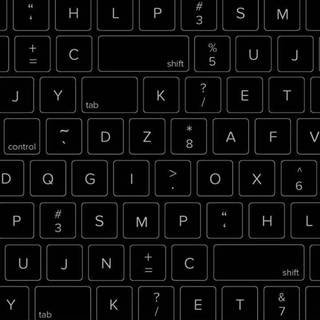 Black keyboard wallpaper