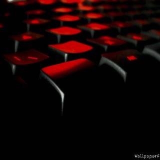 Black keyboard wallpaper