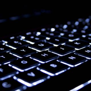 Black keyboard wallpaper