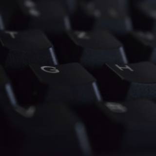Black keyboard wallpaper