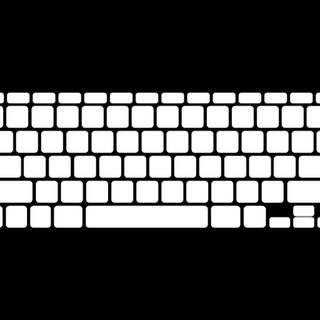 Black keyboard wallpaper