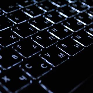 Black keyboard wallpaper