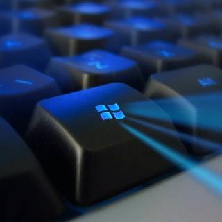 Black keyboard wallpaper