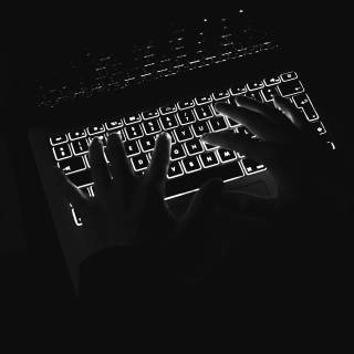 Black keyboard wallpaper