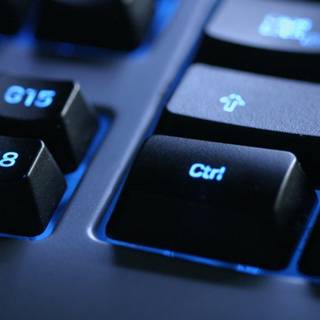 Black keyboard wallpaper