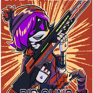 Murder Drones Uzi wallpaper