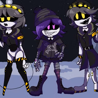 Murder Drones Uzi wallpaper