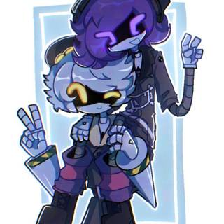 Murder Drones Uzi wallpaper