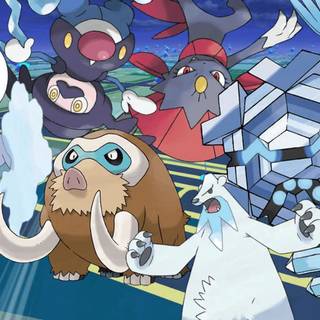 Pokémon ice wallpaper