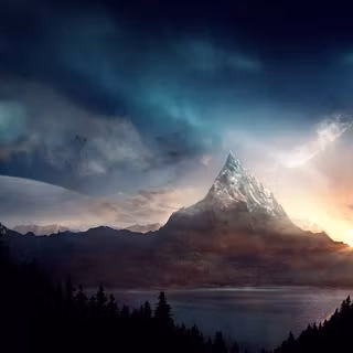 The Lonely Mountain wallpaper