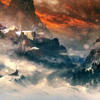 The Lonely Mountain wallpaper