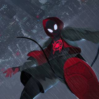 Miles Morales laptop wallpaper