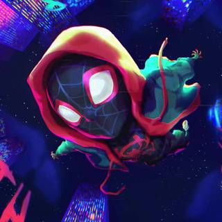 Miles Morales laptop wallpaper