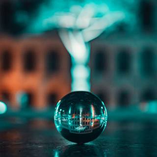 Water ball wallpaper