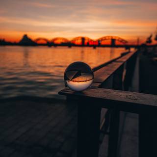 Water ball wallpaper