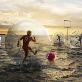 Water ball wallpaper