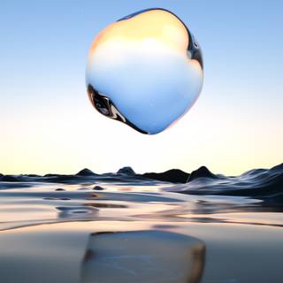 Water ball wallpaper