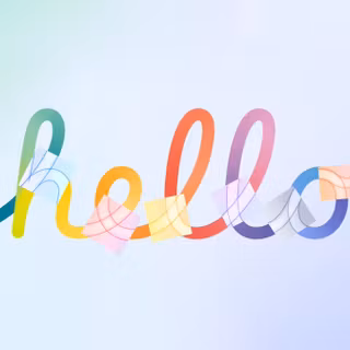 Hello Apple wallpaper