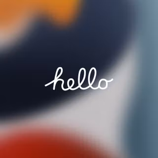 Hello Apple wallpaper