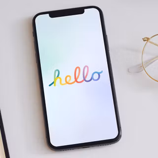 Hello Apple wallpaper