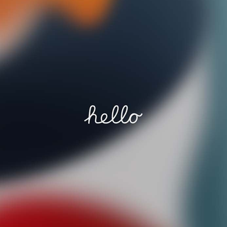 Hello Apple wallpaper