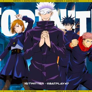 Fortnite Jujutsu Kaisen wallpaper