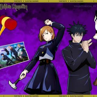 Fortnite Jujutsu Kaisen wallpaper