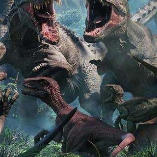 Scary dinosaurs wallpaper