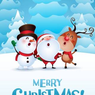 Cute holiday wallpaper