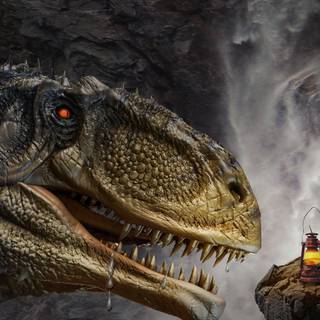 Scary dinosaurs wallpaper