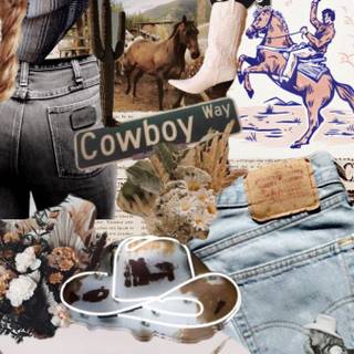 Preppy country wallpaper