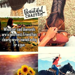 Preppy country wallpaper