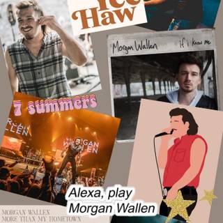 Preppy country wallpaper