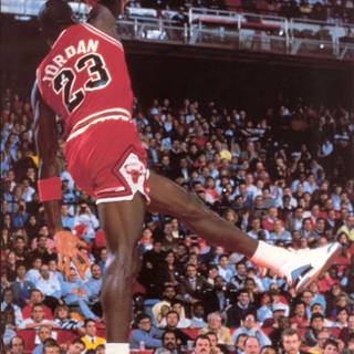 MJ dunking wallpaper