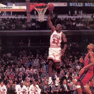 MJ dunking wallpaper