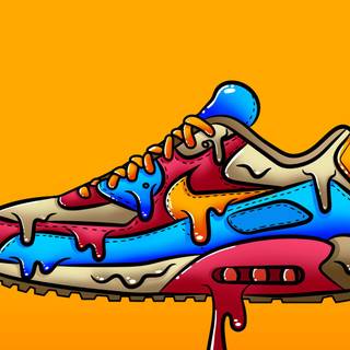 Drippy desktop wallpaper