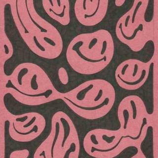 Melting smile wallpaper