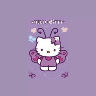 Purple Sanrio wallpaper