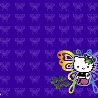 Purple Sanrio wallpaper