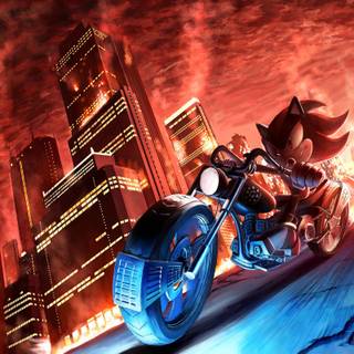 Shadow Sonic 4k wallpaper