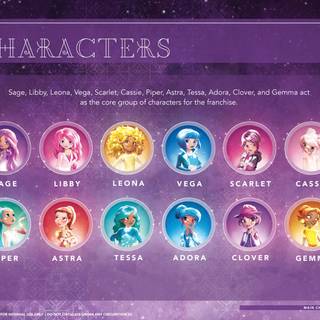 Star Darlings icons wallpaper