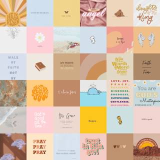 Bible verse collage wallpaper
