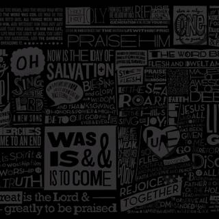 Bible verse collage wallpaper