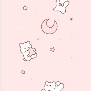 Kawaii soft wallpaper