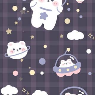 Kawaii soft wallpaper