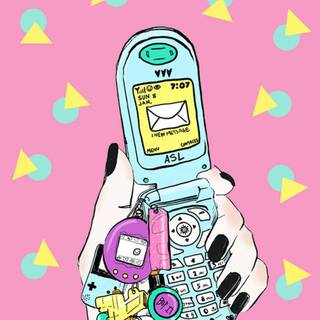 90s iPhone wallpaper