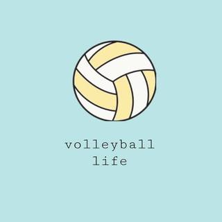 Volleyball collage wallpaper