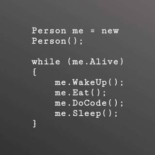 Funny code wallpaper
